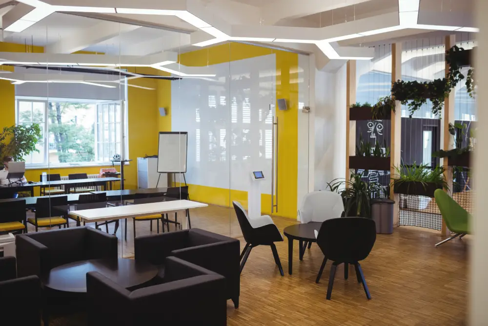 view modern office